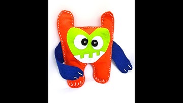 Junior Soft Switch Monster -  e-textile project