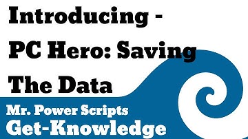 Introducing: PC Hero: Saving the Data!
