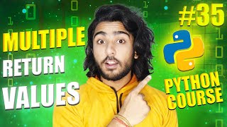 Multiple return values in PYTHON | python full beginners course in hindi #35