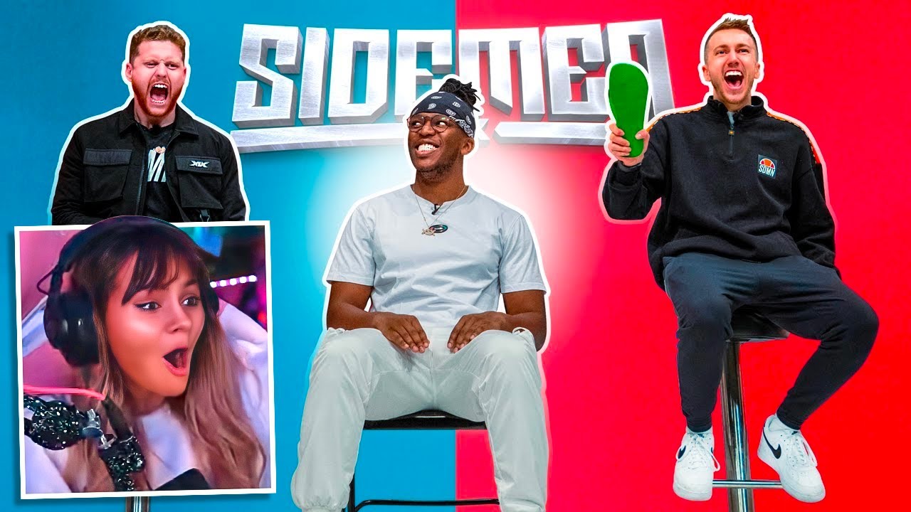 TALIA MAR REACTS TO SIDEMEN SLAP GAME