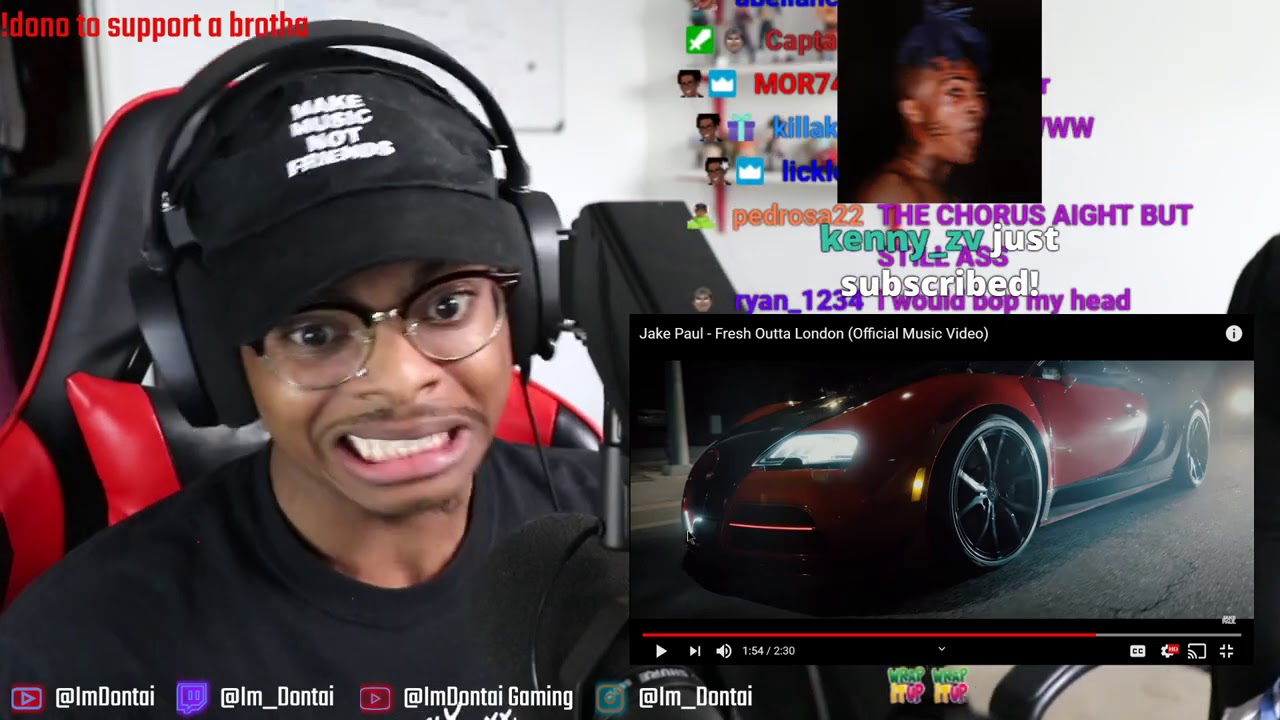 ImDOntai Reacts To Jake Pauls New Song