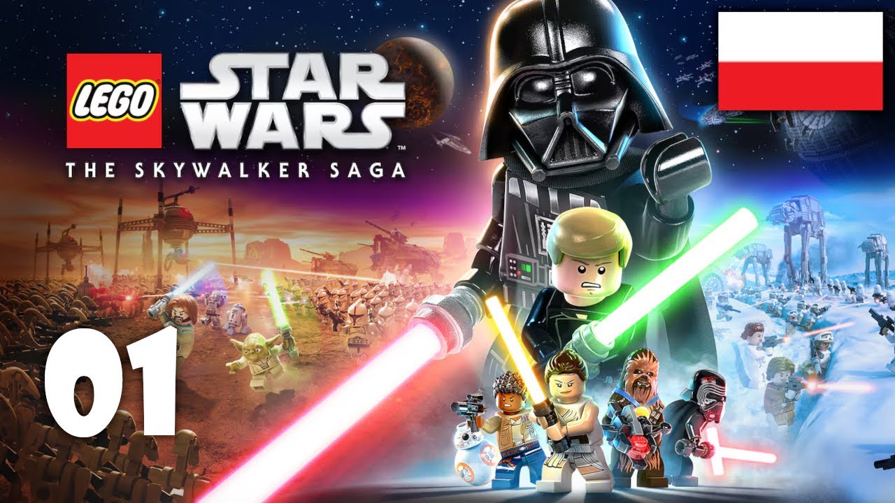 I MROCZNE WIDMO | LEGO Gwiezdne Wojny Saga Skywalkerów odc. 1 - YouTube