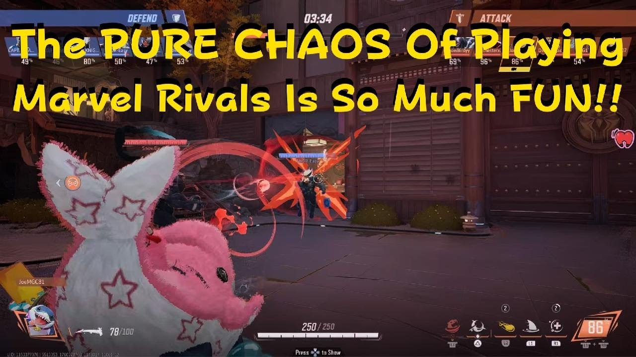Marvel Rivals Using Ai PURE CHAOS & Fun Of Marvel Rivals, In A