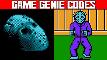 (Friday the 13th) Hit anywhere & Turbo Running - Game Genie Codes
