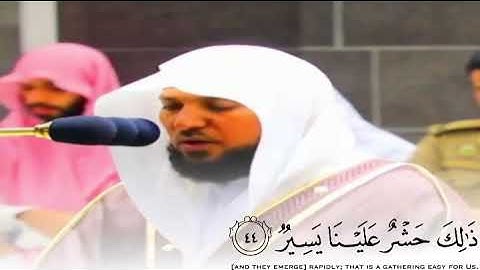 شيخ ماهر المعيقلي قرآن الكريم سورة ق اجمل حالات واتس اب دينية (يوم تشقق الأرض عنهم سراعا...)🌼💙