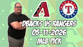 Arizona Diamondbacks vs New York Rangers 5/11/26 MLB Pick & Prediction | MLB Betting Tips
