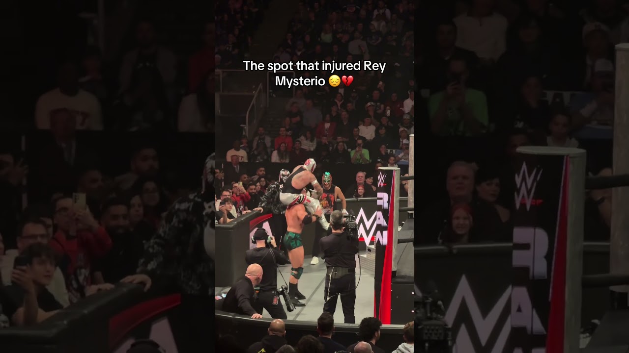The spot that injured Rey Mysterio 