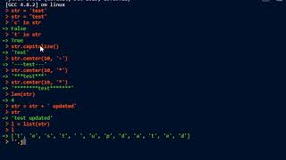 Python - Como manipular e criar Strings