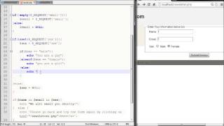 PHP Tutorial 52 - Dynamic Page for Boy or Girl
