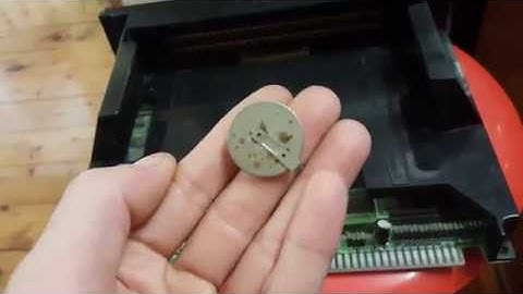 Neo Geo MVS arcade battery replacement