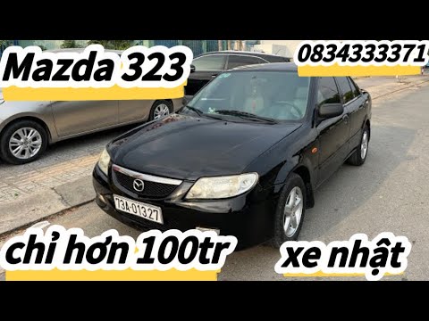 Mazda 323 2005  Cần bán xe Mazda 323 đời 2005 màu trắng nhập khẩu giá  tốt