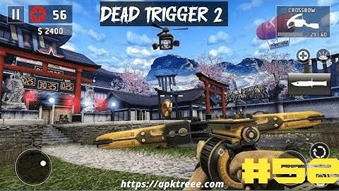 dead trigger 2 walkthrough part 52. (iOS Android) boss new mission back #viral #gaming #trending