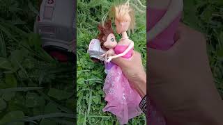 Police car on the waterfront, Barbie boy#shorts#barbie #toys