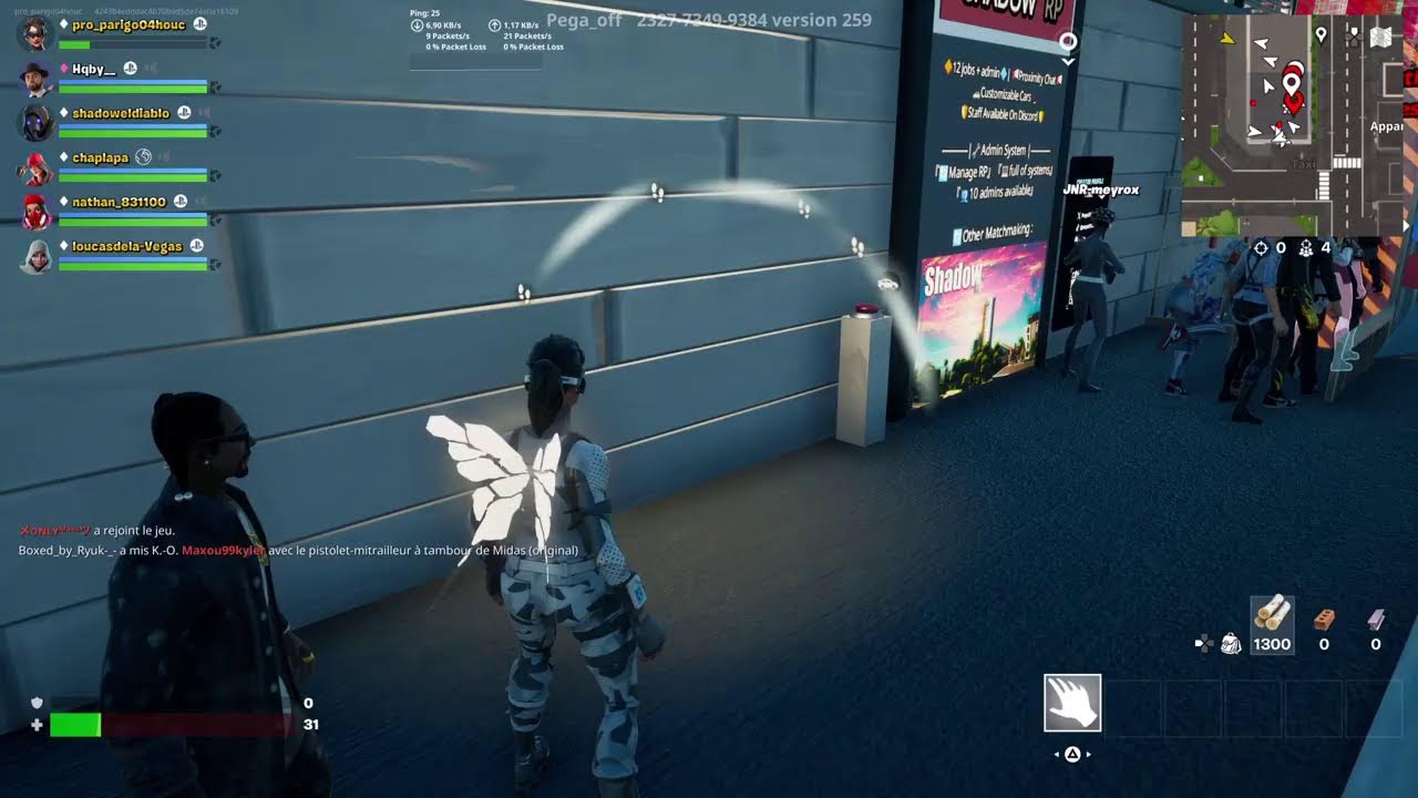 Live retour shadow rp - YouTube