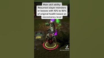Runescape 3: Elite Skill Idea, Necromancy | #shorts