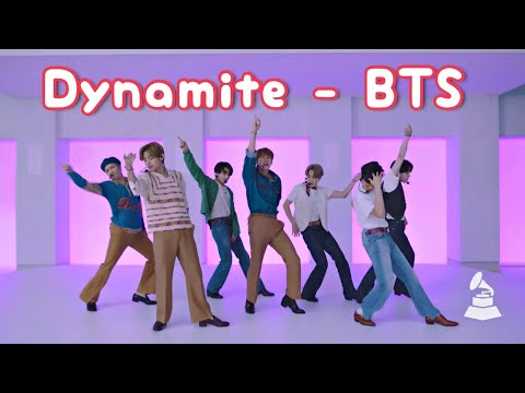 [CLEAN MR REMOVED] BTS(방탄소년단) - Dynamite MR제거 GRAMMY’s Press Play
