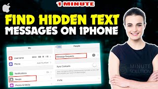 How to find hidden text messages on iphone or iPad 2023