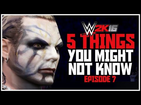 WWE 2K16-당신이 모르는 5 가지! # 7 (고위험 대안 발표 테이블 피니셔 등!)