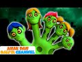 Keluarga Jari Zombie | Zombie Finger Family | Lagu Anak Anak | ABC Bahasa Halloween