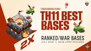 2 PRO TH11 RANKED/WAR BASES screenshot 4
