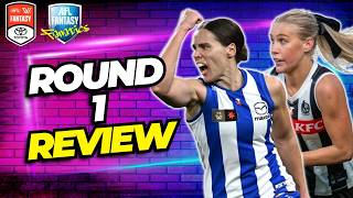 Round 1 Review | AFLW Fantasy 2026