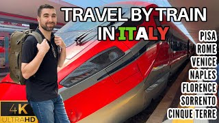 HOW TO TRAVEL BY TRAIN IN ITALY | Beginners Travel Guide | Justin Planned It