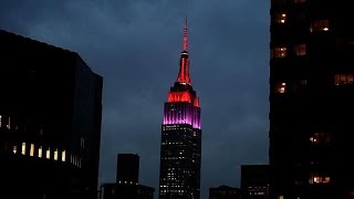 NY's Empire State lights up for Nigeria missing girls