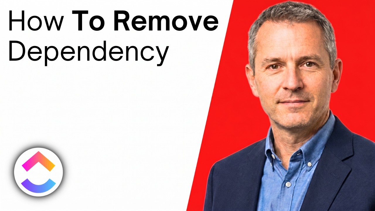 How to Remove Dependency In ClickUp (Quick Guide) - YouTube