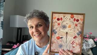 Vintage Boho Wall Art Review: Natural Botanical Dragonfly Decor