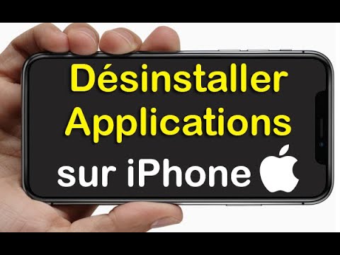 Vidéo: Comment désinstaller des applications sur iPhone ?