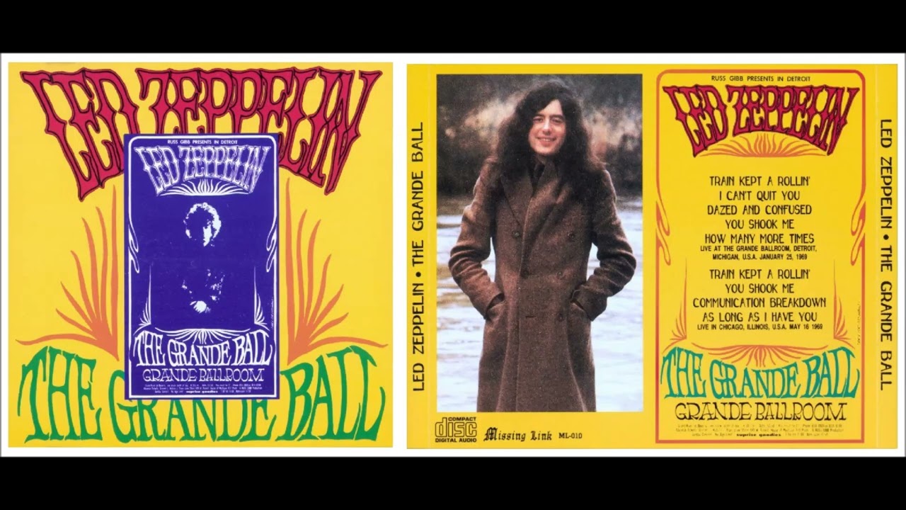 LED ZEPPELIN - Detroit, Michigan 1969 & Chicago, Illinois 1969