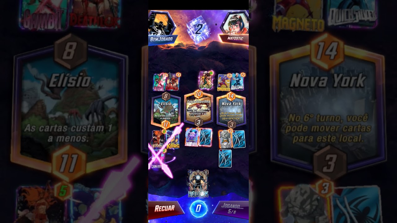 Fast Cards, Fast Wins. Vitória tem que ser rápida. 