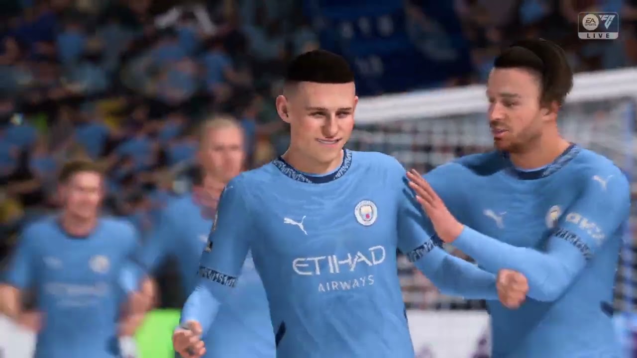EA SPORTS FC 25_ Manchester  city vs Fc Porto  gameplay 