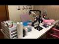 Nail Room Tour| Nail Space| Nail Art Collection and Storage