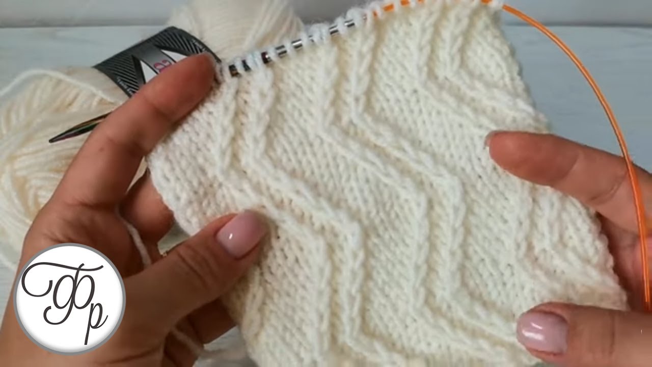 Узор для шапки «Зиг-Заг»