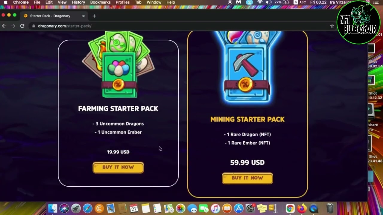 Dragonary , Investing and Starter pack I Hadiah dayli quest nya token CYT