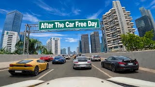 Download lagu ULTRAWIDE 💫 DRIVING DOWNTOWN JAKARTA INDONESIA - SEPTEMBER 2026