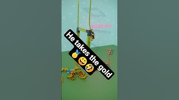 Steve Vs Piglin Brute Blender Physics Simulation #minecraft #shorts