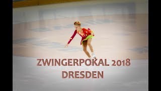 Eiskunstlauf Kür Hannah Zwingerpokal 2018