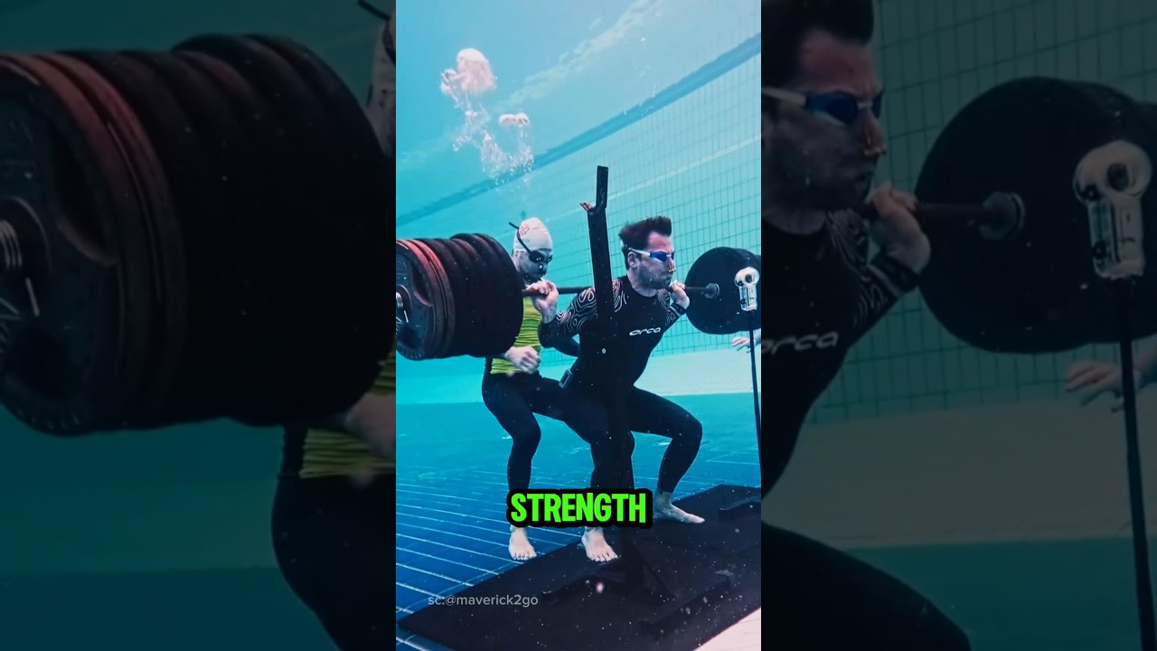 300 кг… Под водой