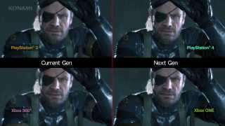 Metal Gear Solid 5: Ground Zeroes - current and next-gen comparison footage