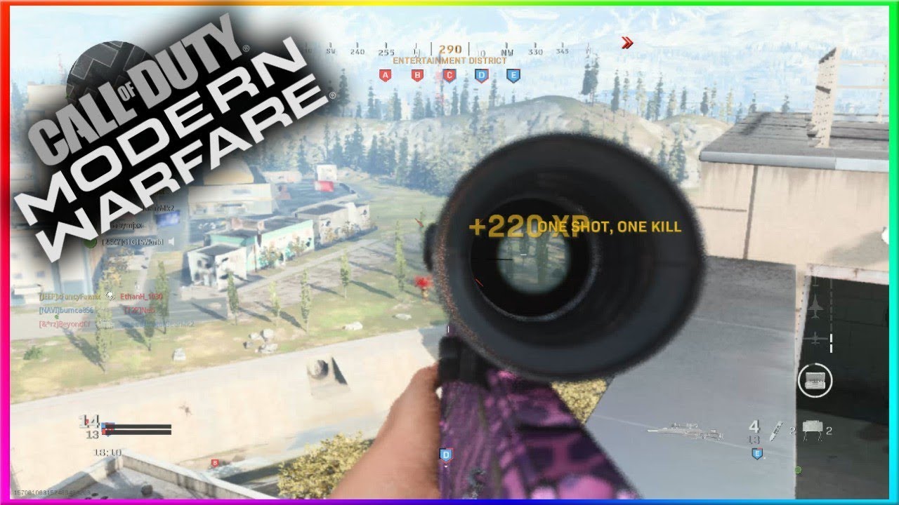 the HDR is INSANE in MODERN WARFARE.. (FAILED TACTICAL NUKE)