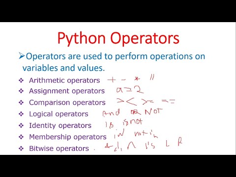 What are Operators in Python | Types of Operators in Python- in Hindi 15