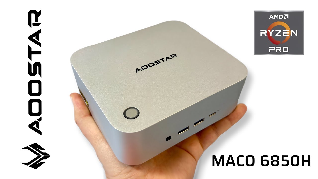 AOOSTAR MACO 6850H — Ryzen 7 PRO Mini PC Beast | Gaming, Creator