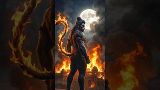 The Power of Lord Hanuman 🙏🔥 #bajrangbali#shorts #trending