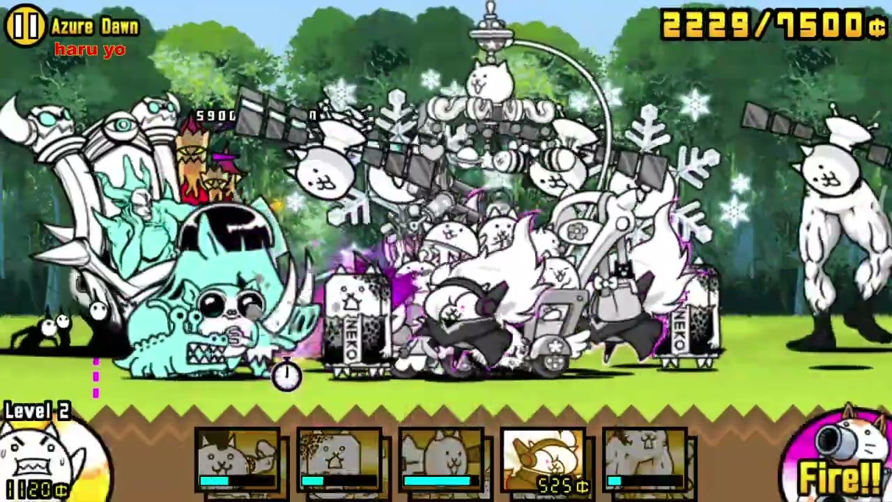 The Battle Cats - Island of Hidden Treasure (Part 1 Stage 1-10) - YouTube