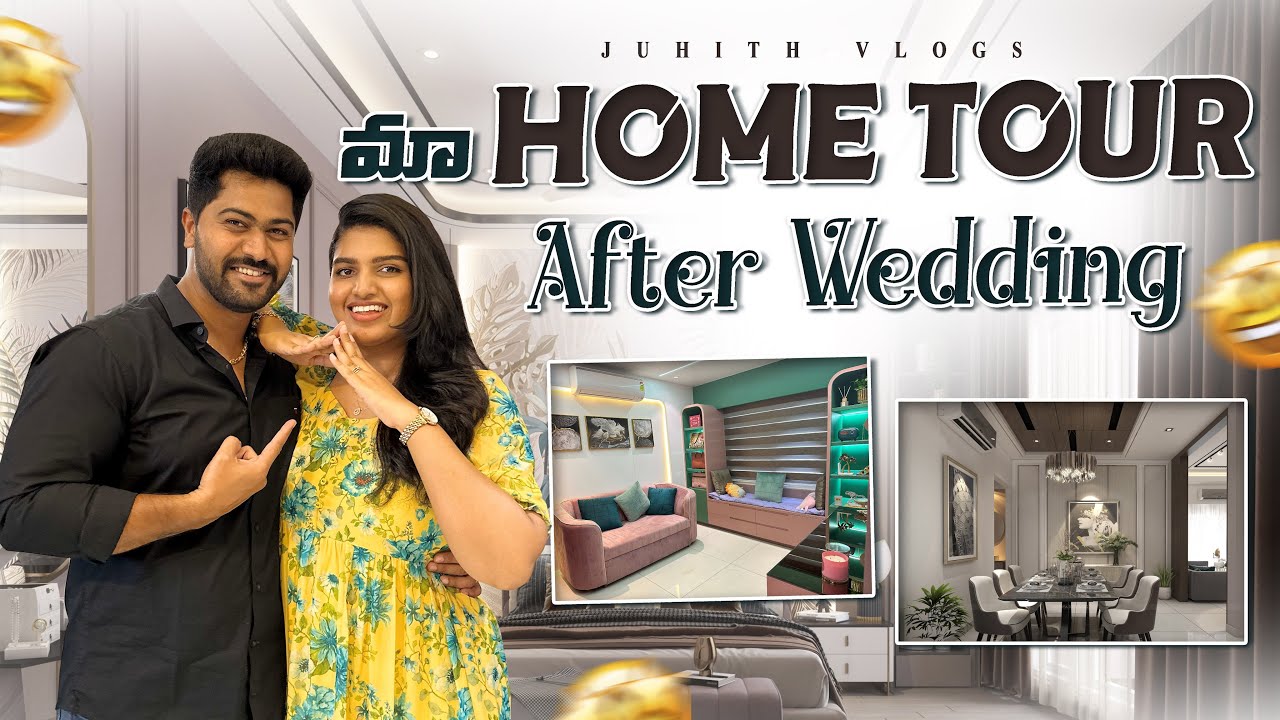 |మా New Home Tour😍|After Wedding మా New House🏡in Bangalore|DJ💕Home Tour||