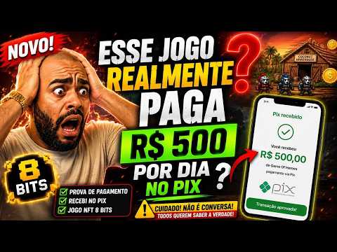 DOES THIS GAME REALLY PAY 500 REAIS A DAY VIA PIX? GAME OF HERO