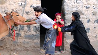 شاهد كيف عاقبت زوجها بعد أن قام بخيانتها 😱| ابو صالح | #اكسبلور #ضحك 