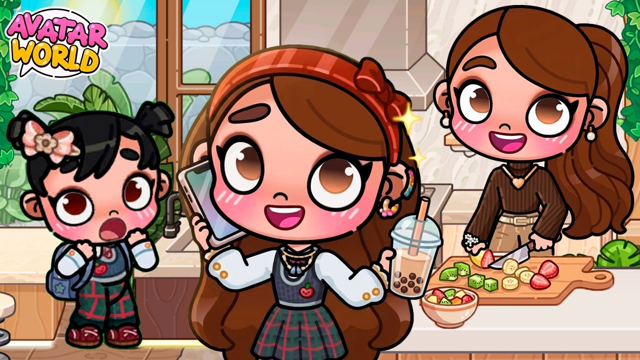 🏫✨ Our AFTER SCHOOL ROUTINE! 💕🌸 in Avatar World